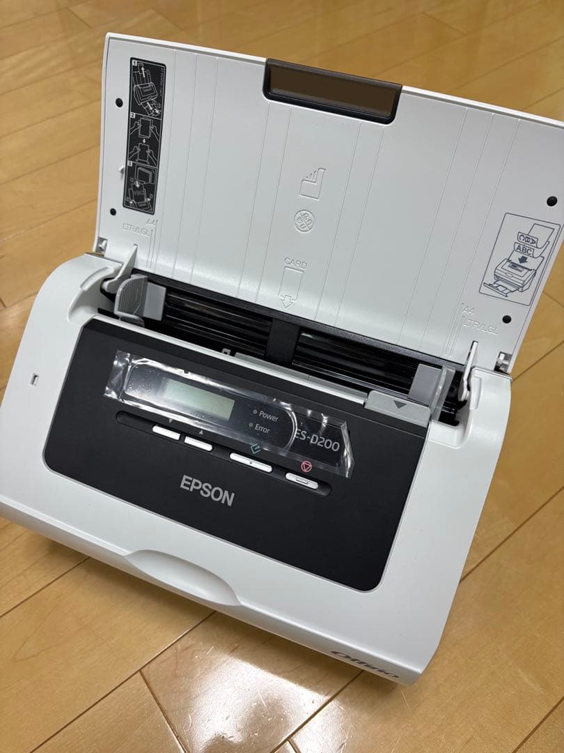 【使用回数少】EPSON ES-D200 ドキュメントスキャナー