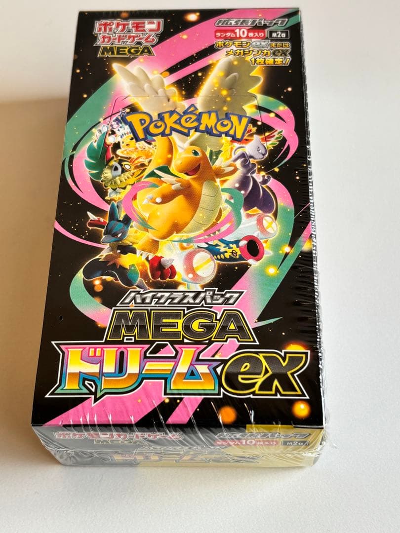 ポケモンカード MEGAドリームex 1BOX　シュリンク付き