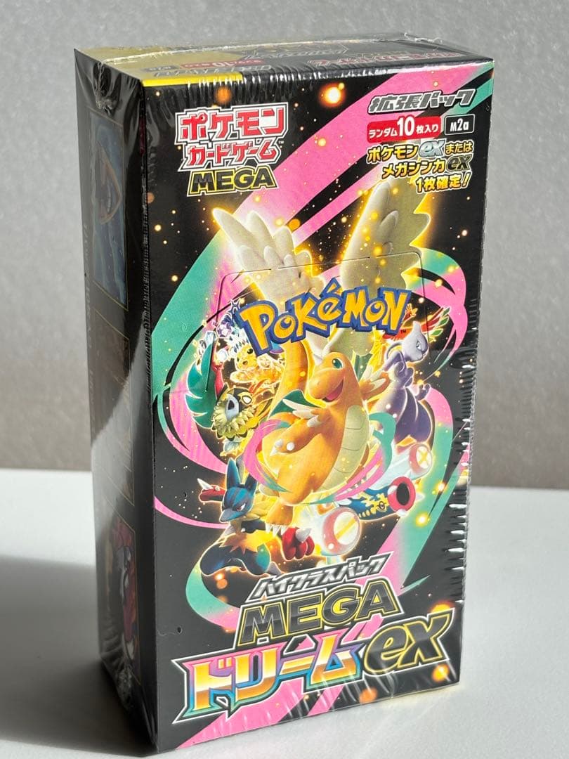 ポケモンカード MEGAドリームex 1BOX　シュリンク付き