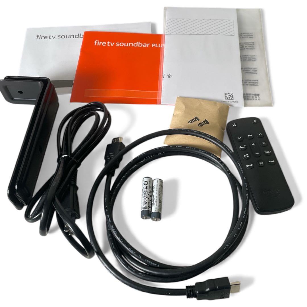 Amazon Fire TV Soundbar Plus 24年　スピーカー