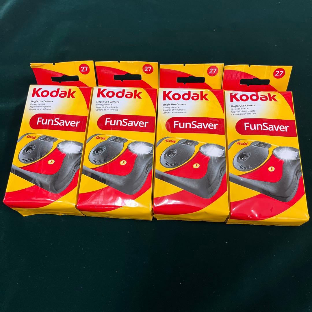 コダック レンズ付フィル厶 (使い捨てカメラ) Fun Saver 6個セット