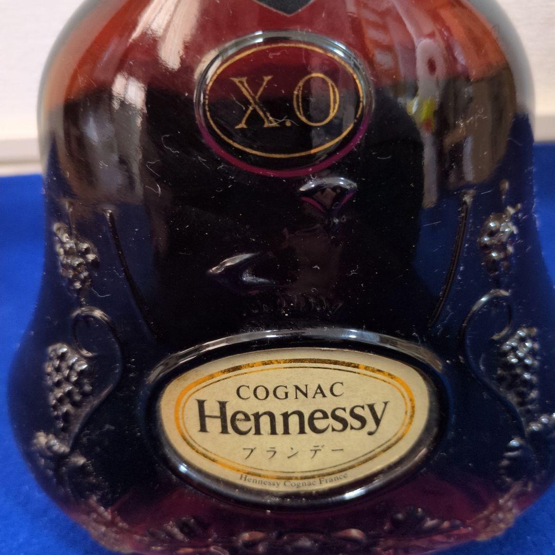 Hennessy　XO 700ml クリアボトル 金キャップ ヘネシー　古酒
