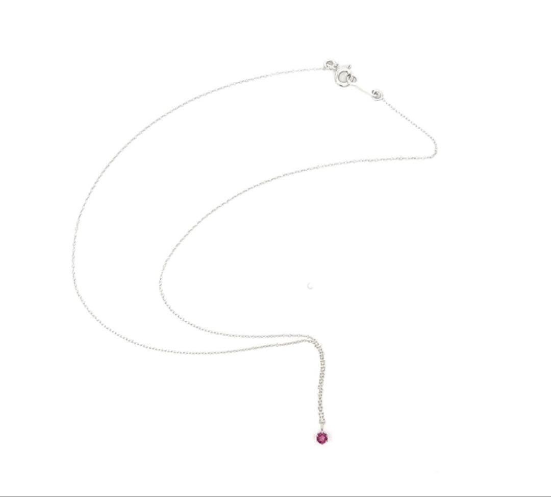 ロードライトガーネット　プラチナ＆ロジウムコーティング　 Jewellery