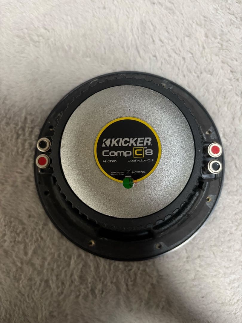 KICKER Comp C ウーファー 4Ω デュアルボイスコイル
