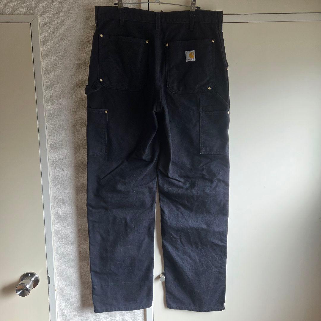 Carhartt ダブルニー ブラック 32x32