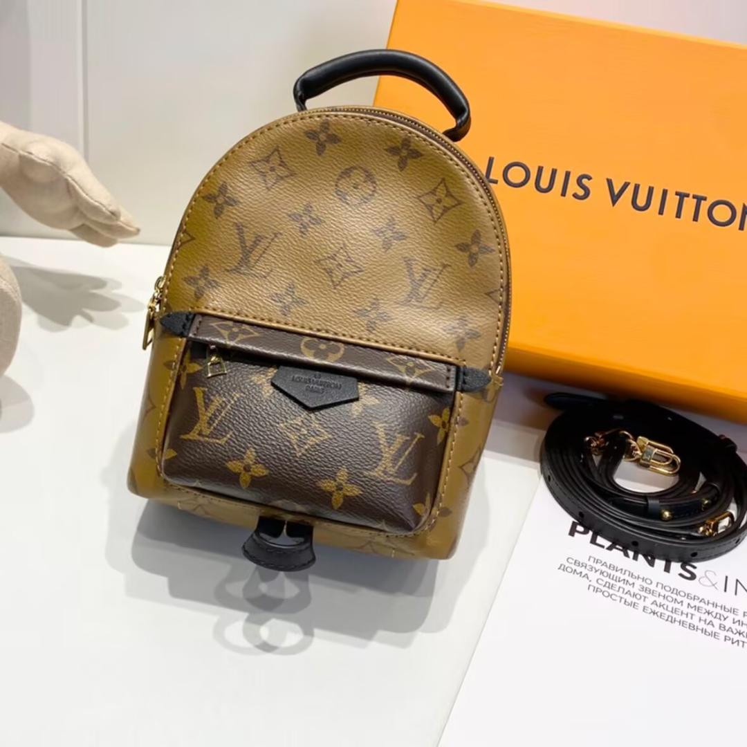 M44872 希少 美品 バックパック ブラウン/ベージュuit