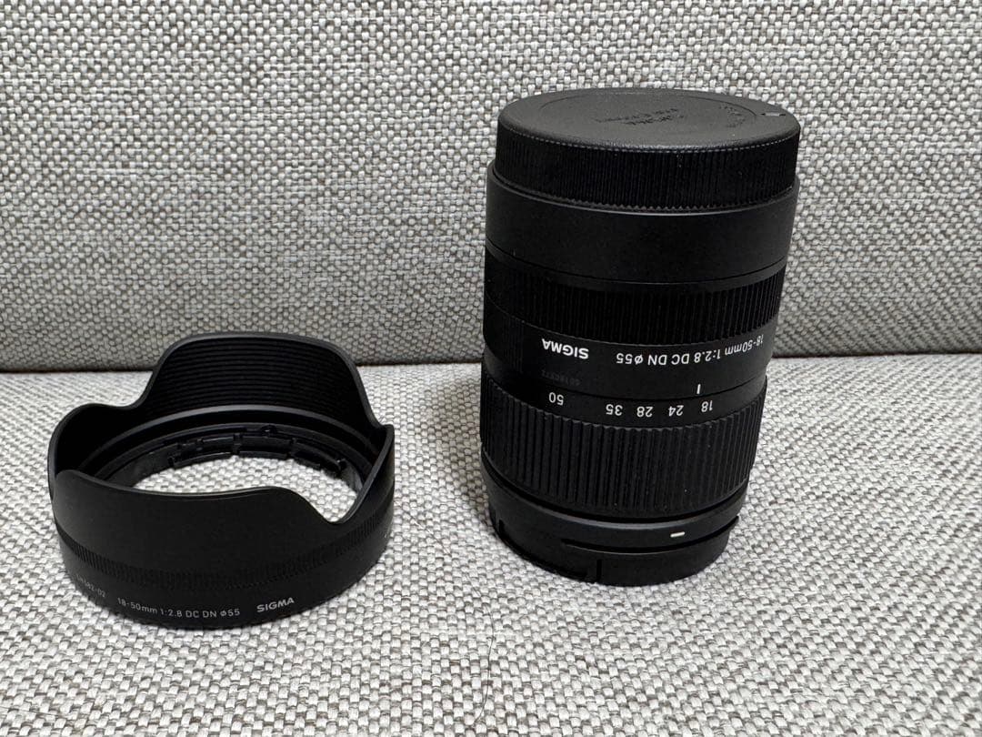 SIGMA 18-50mm f/2.8 DC DN レンズ