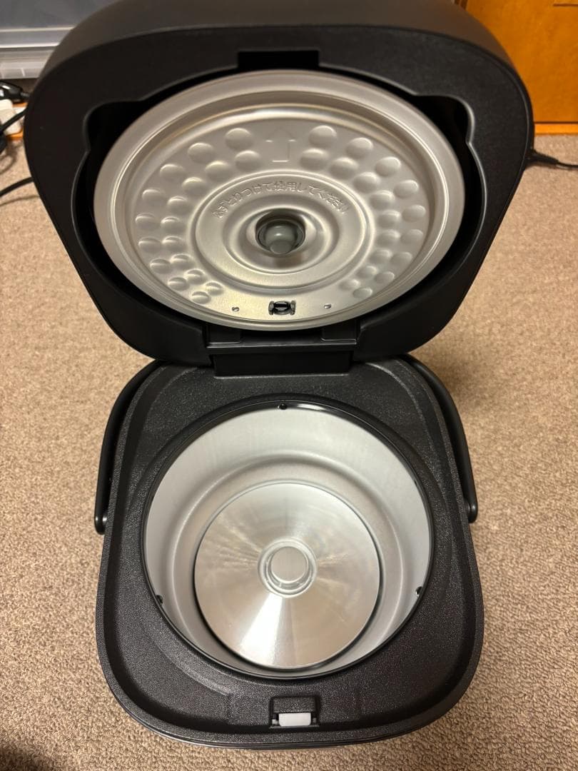 【開封のみ未使用】TIGER デジタル炊飯器 ブラック JBS-A型