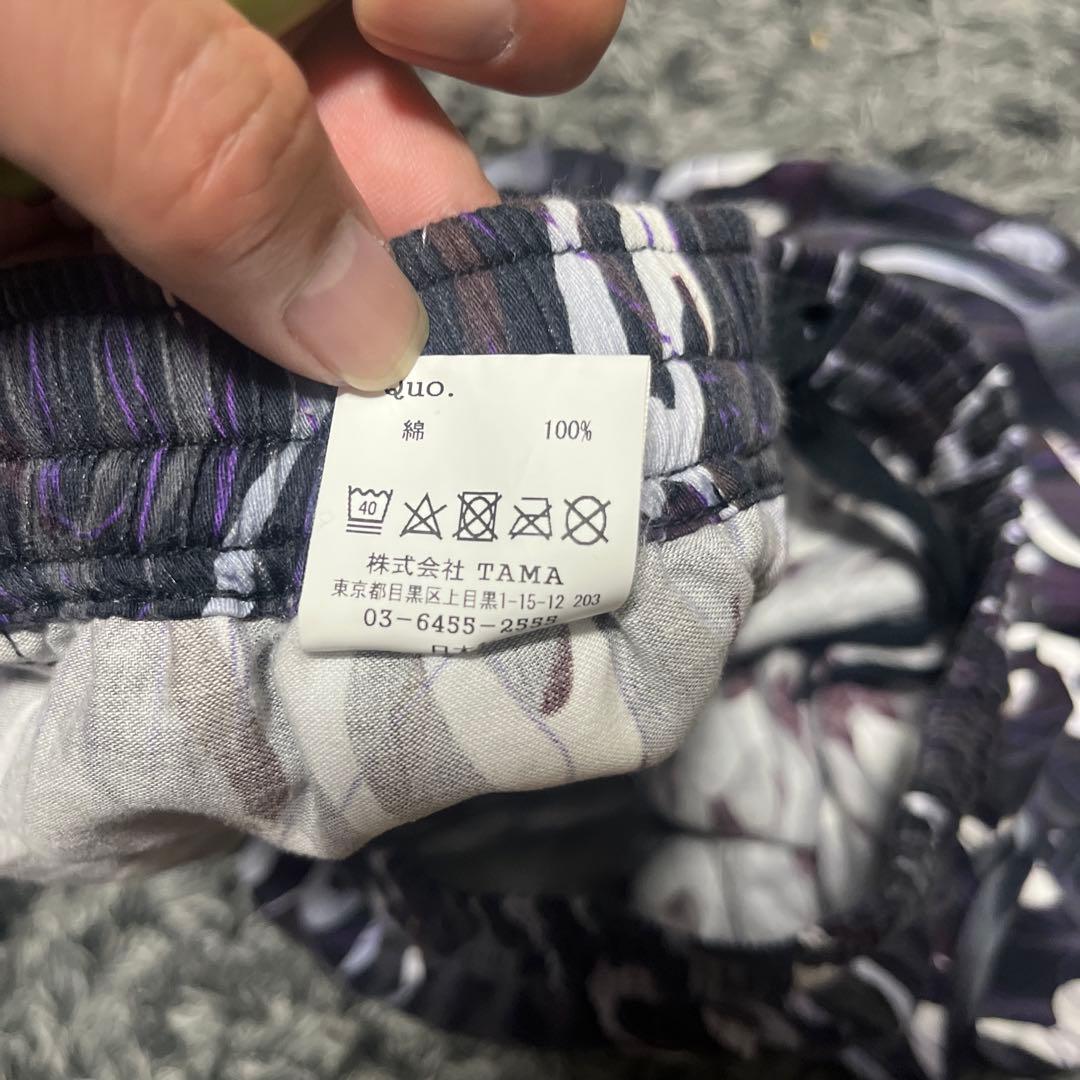 MASSES フレイム柄ショートパンツ M