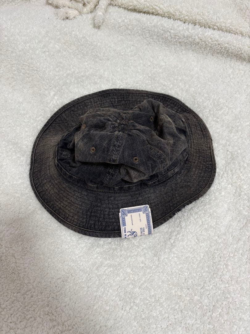 H.W.DOG 【VINTAGE DENIM FATIGUE HAT 】