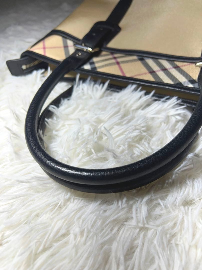 希少✨バーバリー ビジネスバッグ ブリーフケース ノヴチェック A4収納可