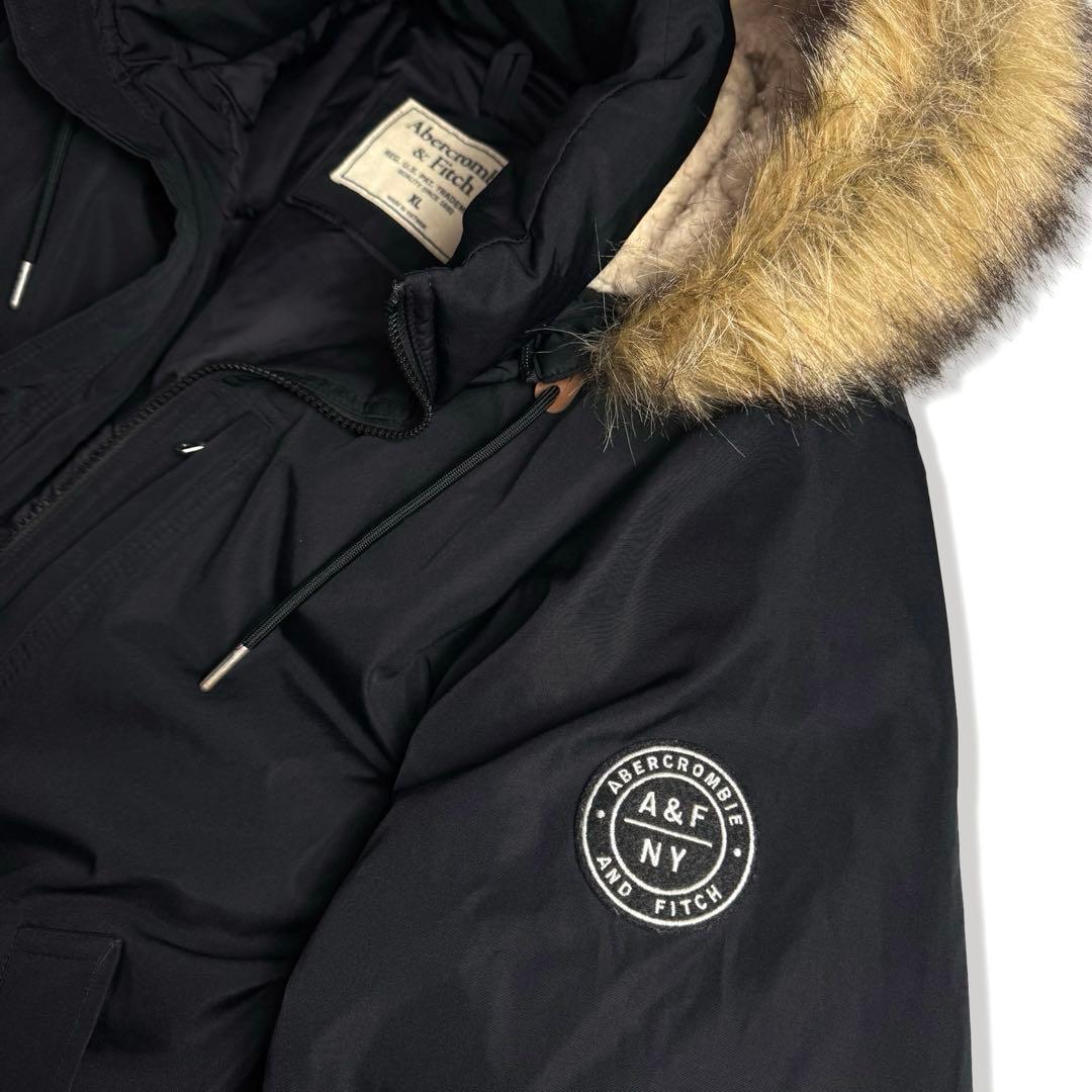 Abercrombie&Fitch｜ブラックミリタリージャケットXL平成Y2k