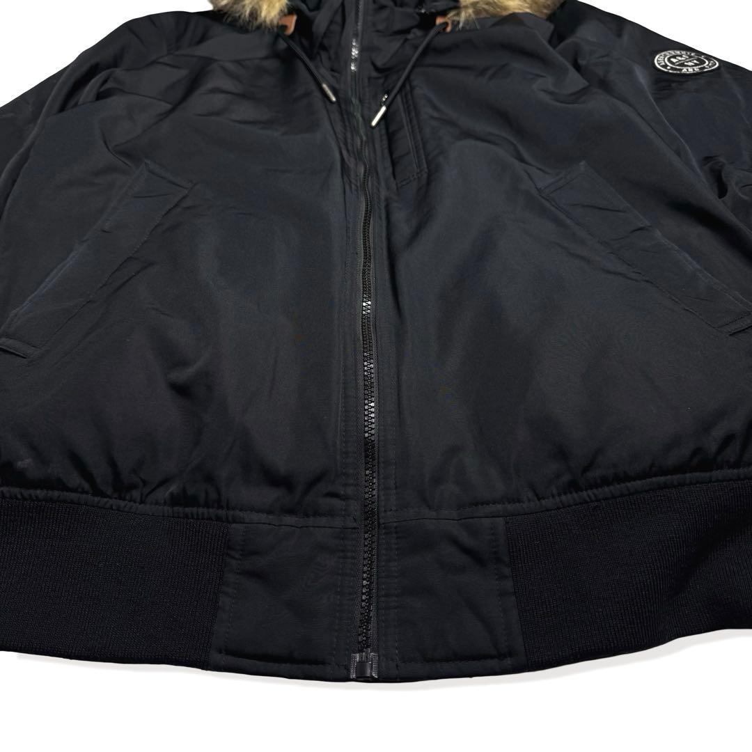 Abercrombie&Fitch｜ブラックミリタリージャケットXL平成Y2k