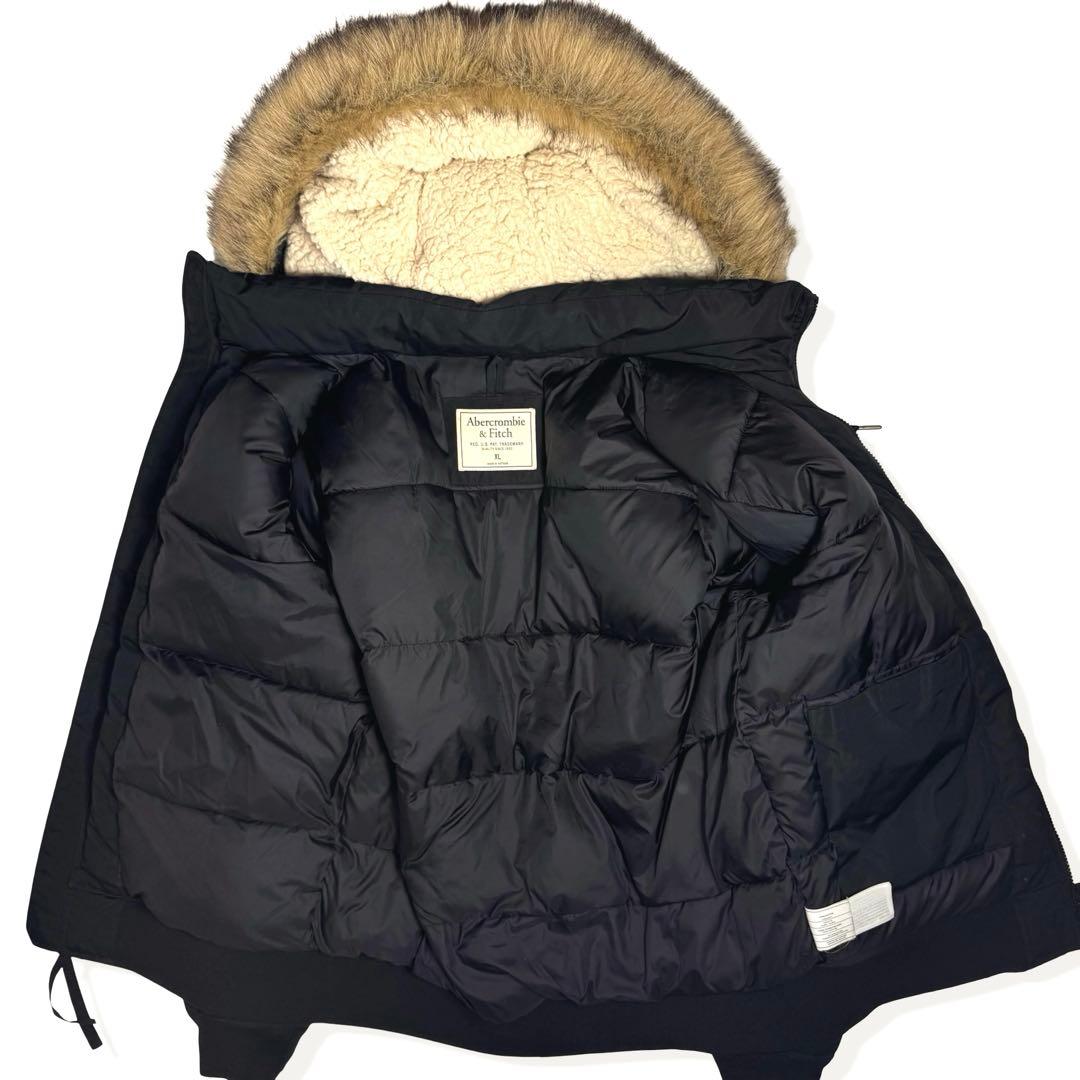 Abercrombie&Fitch｜ブラックミリタリージャケットXL平成Y2k