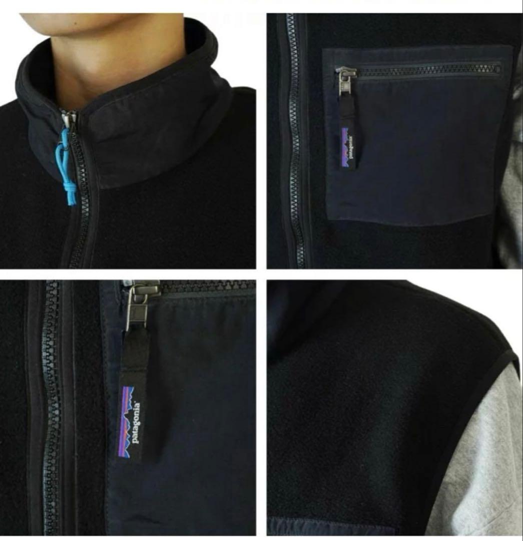 新品未開封 FA24 パタゴニア MENS SYNCHILLA VEST 黒 M