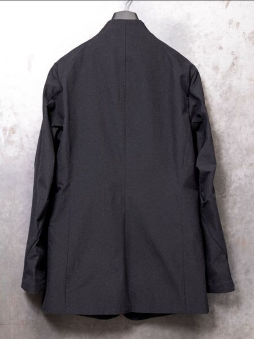 ジャケット・アウター DEVOA Jacket cotton nylon /BLACK