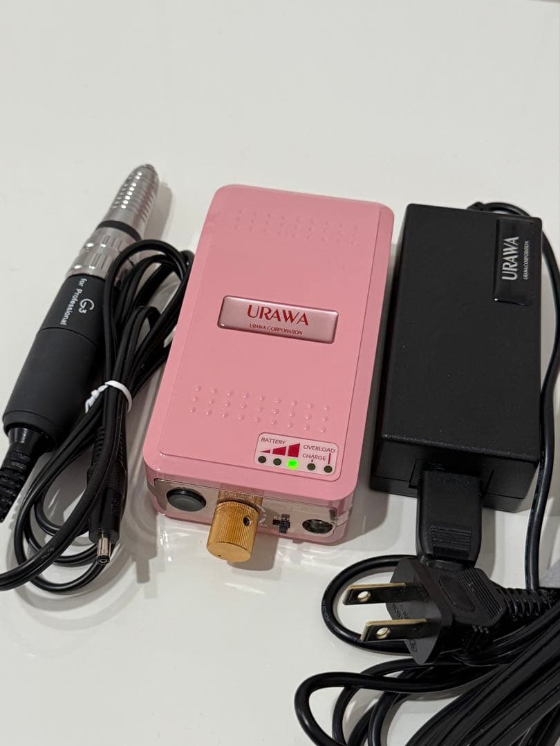 URAWA G3 ネイルマシン　マシーン　ピンク　ビット ウラワ　保証書付き