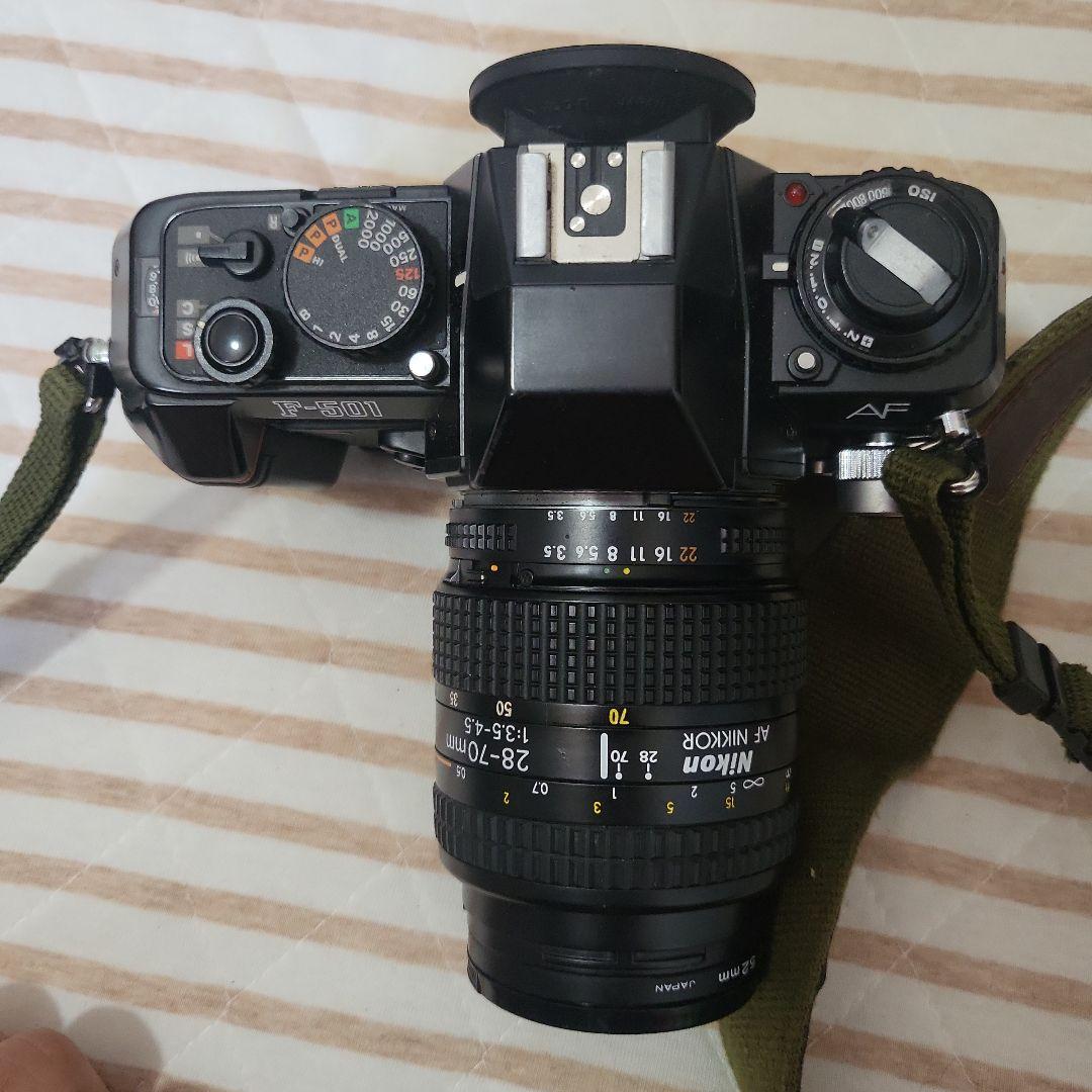 Nikon F-501 一眼レフカメラ nikkor レンズ フィルム