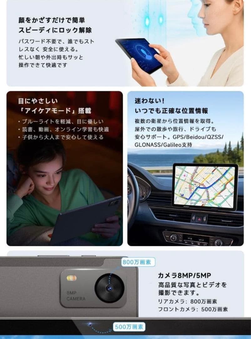 【2時間限定値下げ】PHILIPS Android 15 タブレット 10インチ