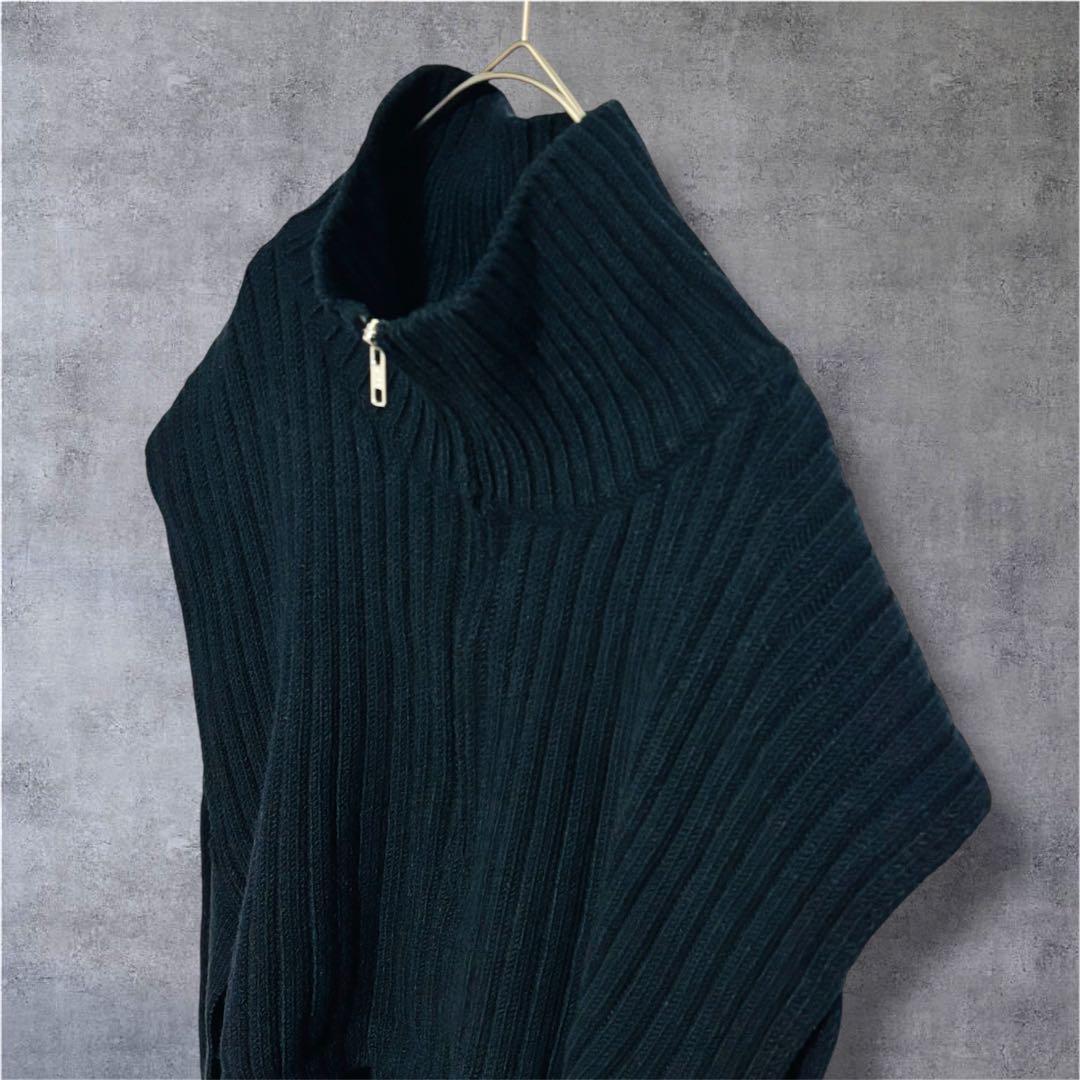 【美品】 ETRE TOKYO ハーフジップタートルニットベスト