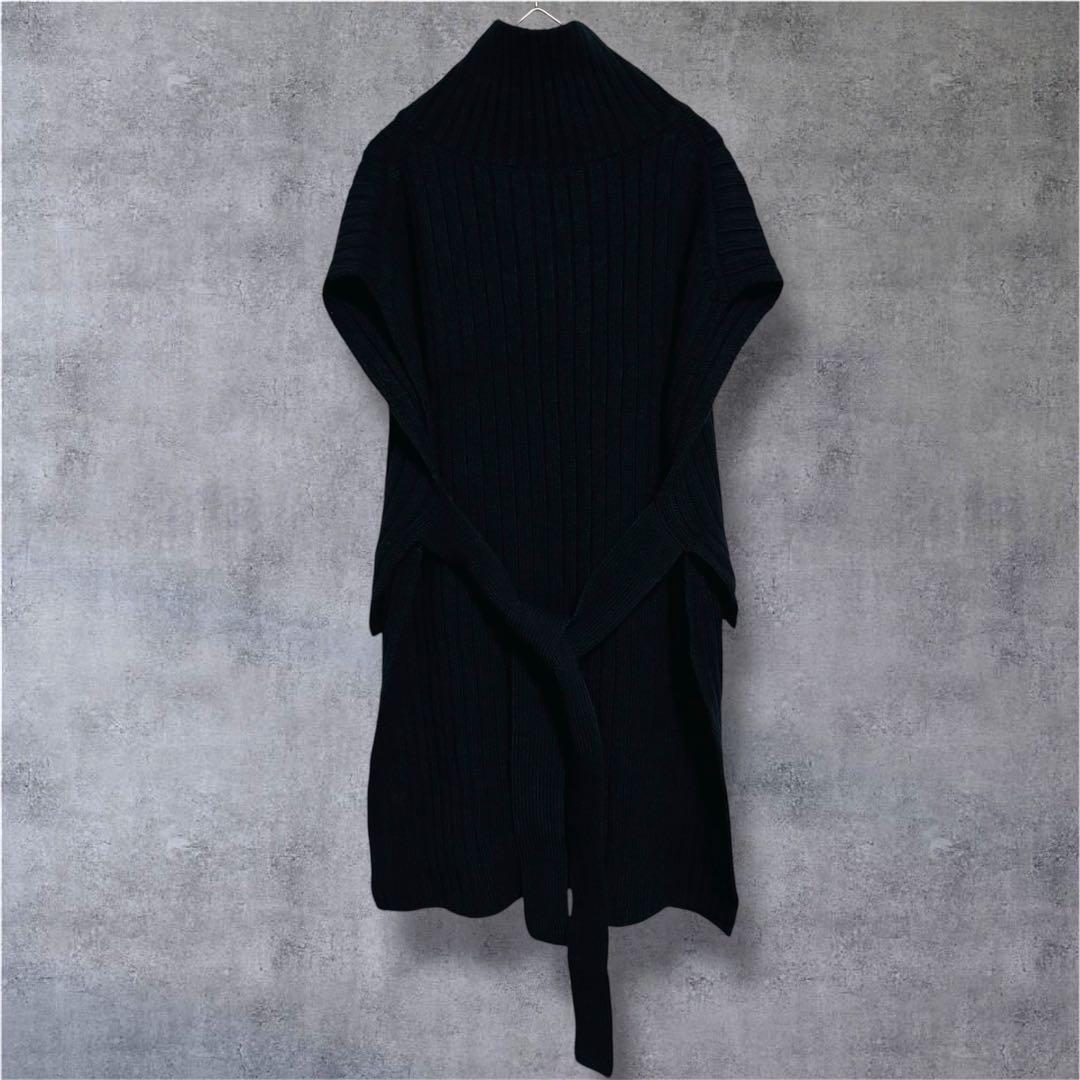 【美品】 ETRE TOKYO ハーフジップタートルニットベスト