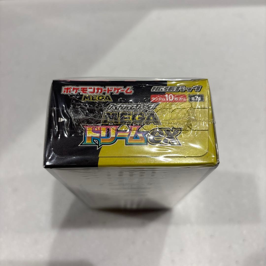 ポケモンカードゲーム　MEGAドリームex シュリンク付 未開封 1BOX