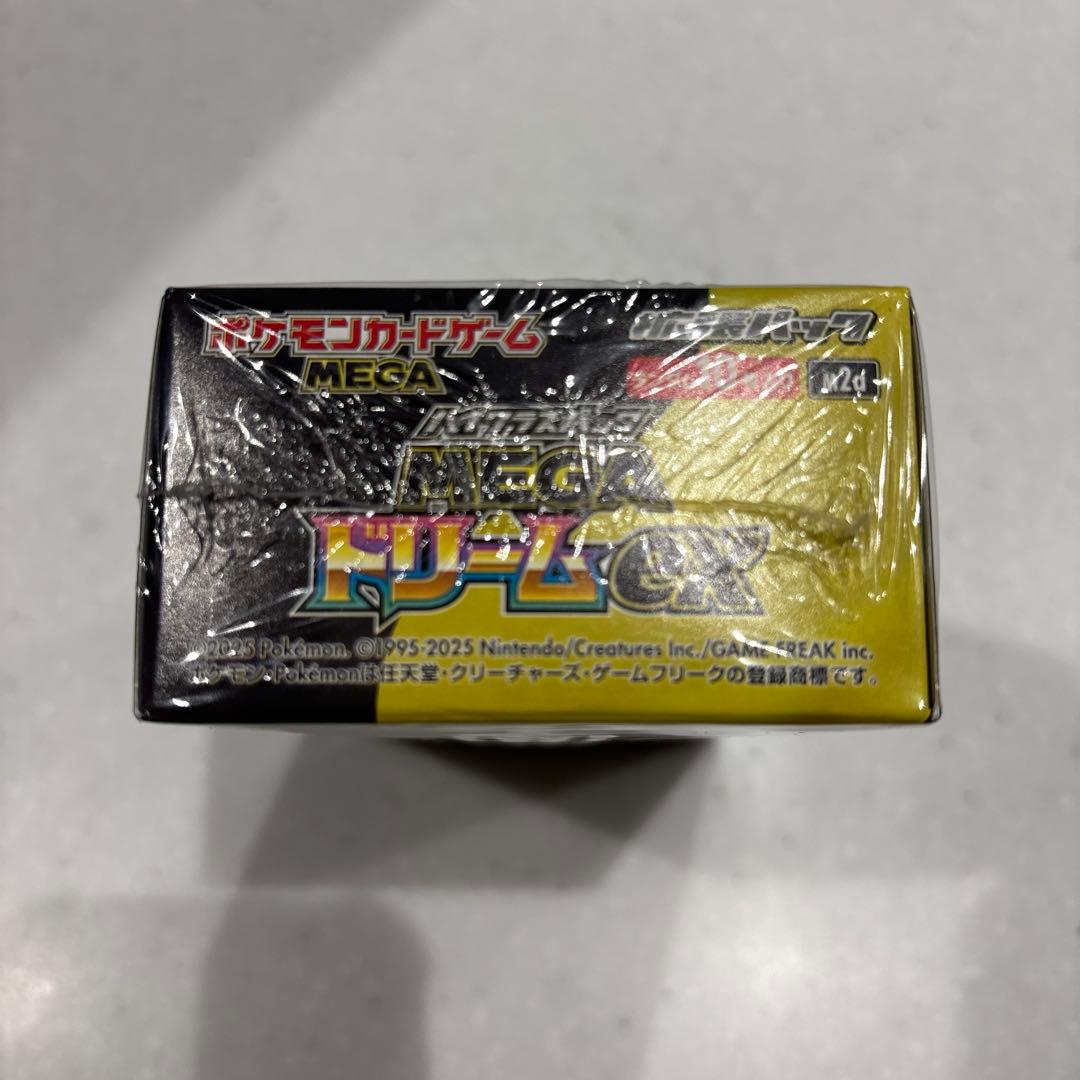 ポケモンカードゲーム　MEGAドリームex シュリンク付 未開封 1BOX