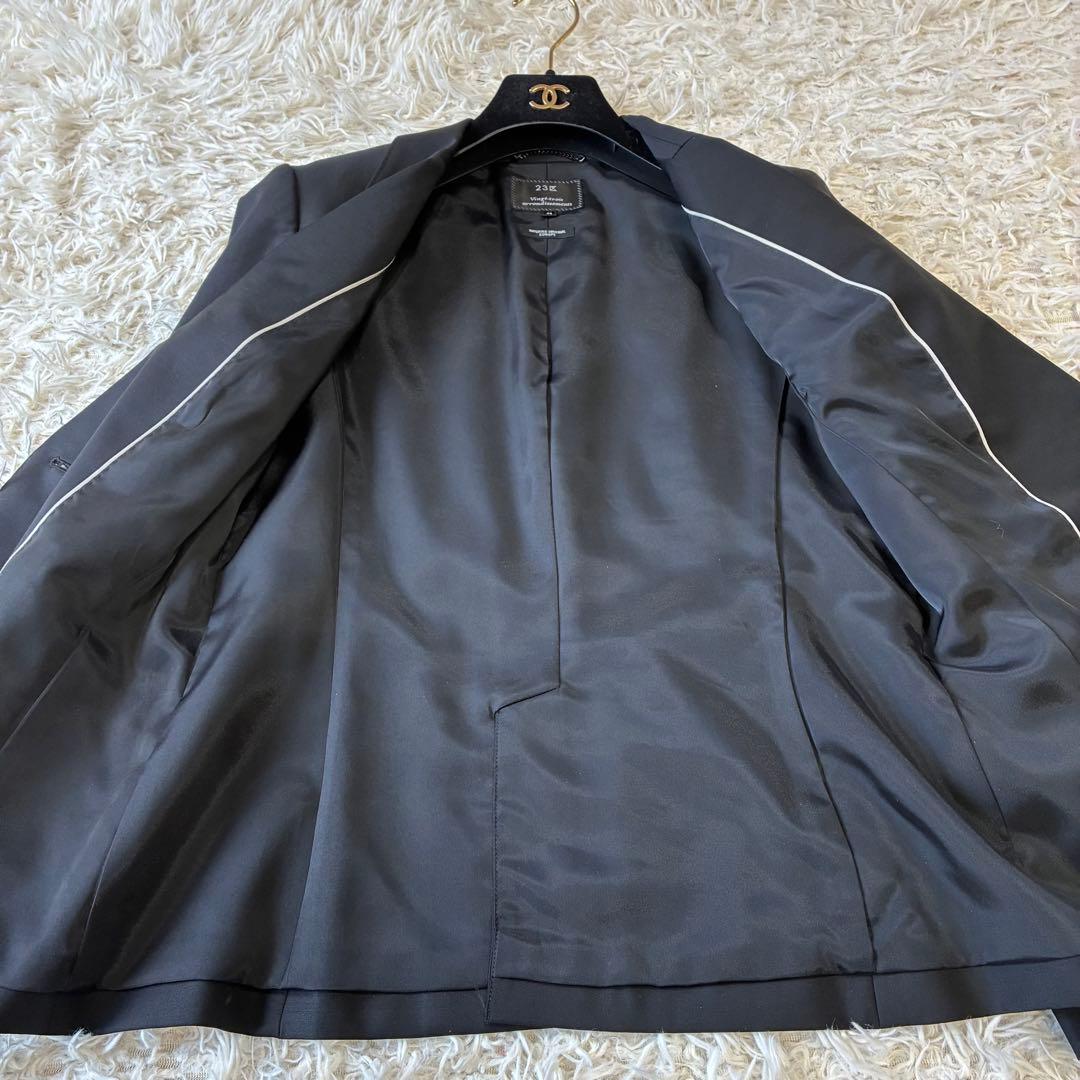 Theory セオリー テーラードジャケット ブラック 大きいサイズ 3L