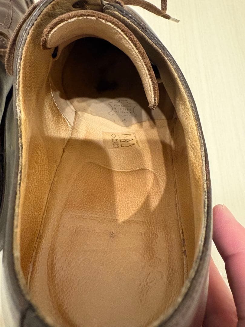 パラブーツ　アヴィニョン ブラウン　25.5cm