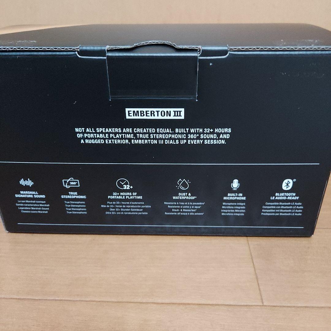 Marshall Emberton III ポータブルスピーカー