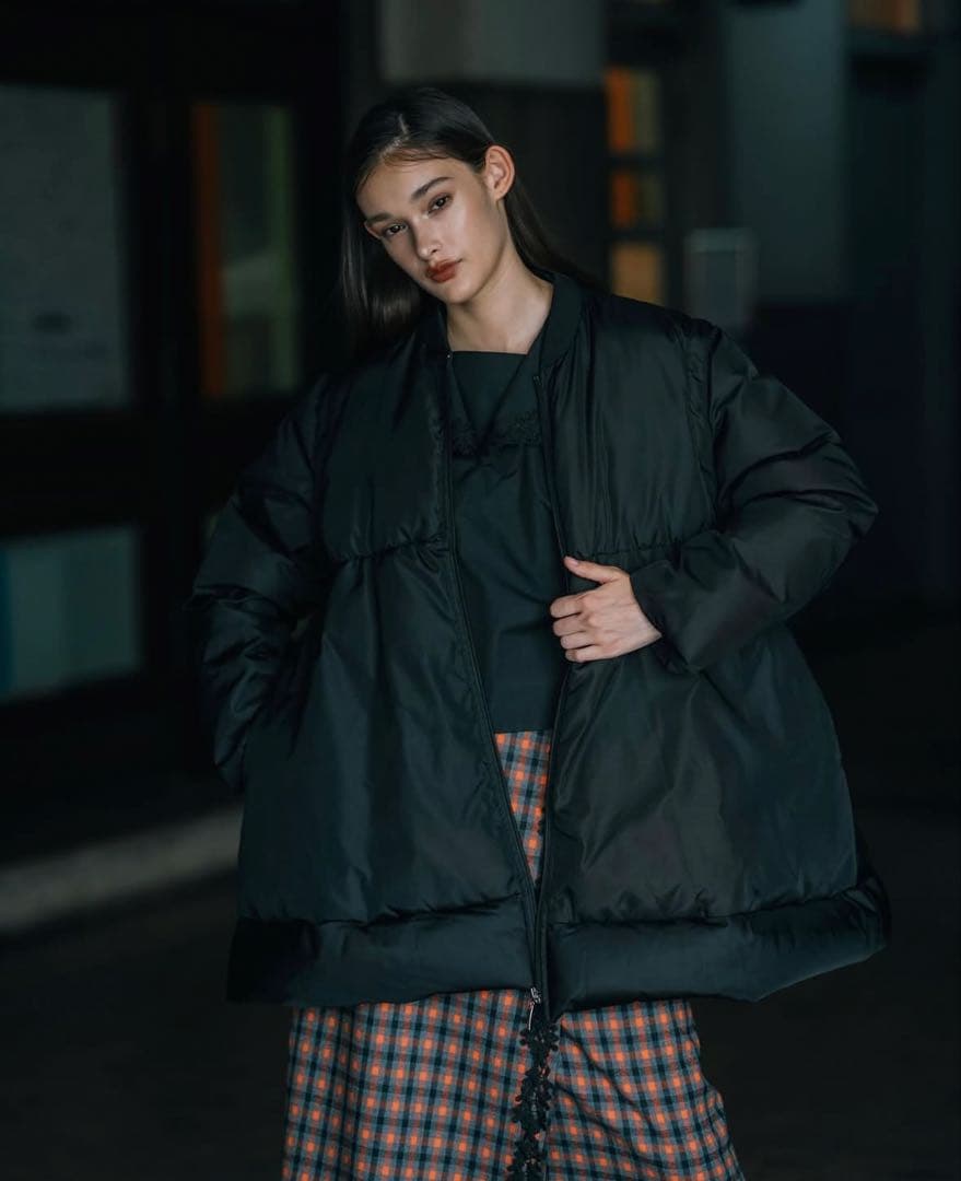 LINKABLE オーバーサイズ ダウンジャケット