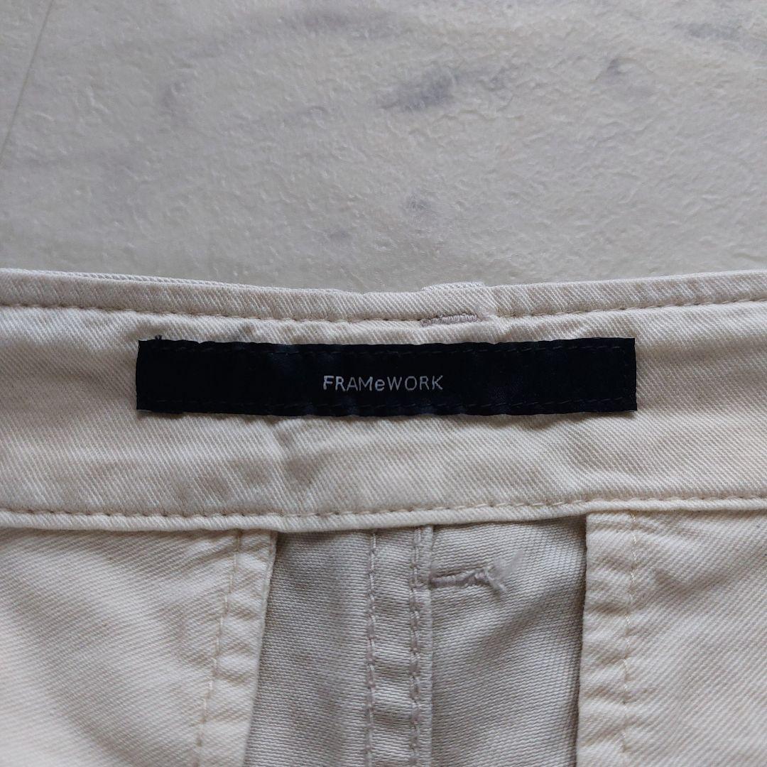 23ss FRAMeWORK CHINO PANTS ナチュラル 38
