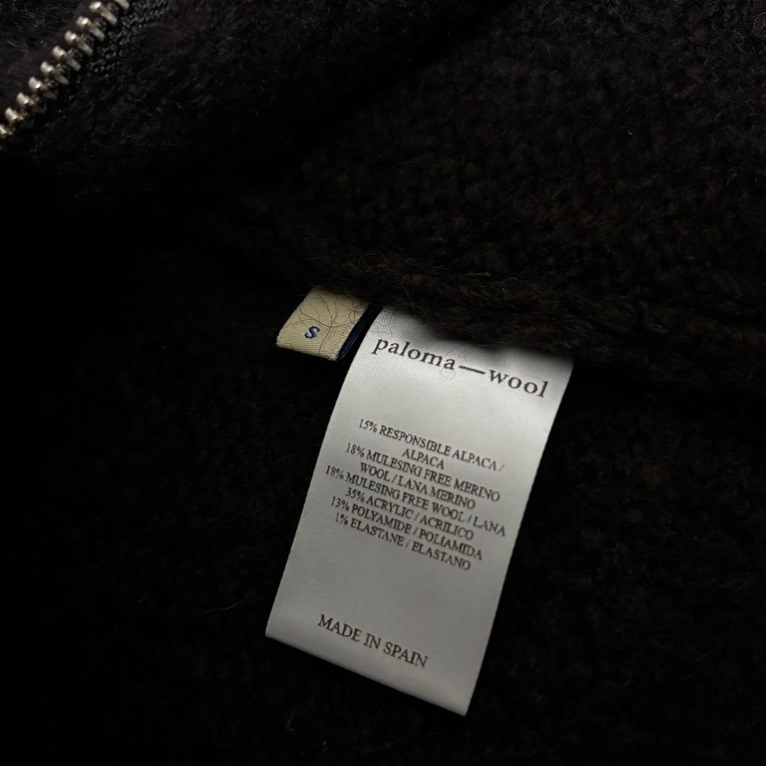 タグ付き　PALOMA WOOL パロマ ウール　GRAND SLAM ZIP