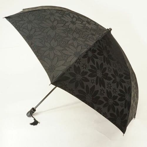 日本製高級日傘☆甲州織 晴雨兼用折りたたみ