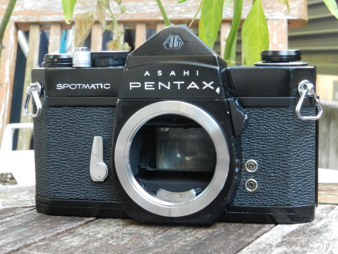美品　ASAHI PENTAX SPOTMATIC ブラック　一眼レフカメラ