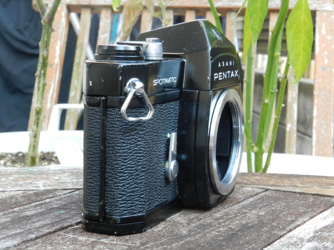 美品　ASAHI PENTAX SPOTMATIC ブラック　一眼レフカメラ