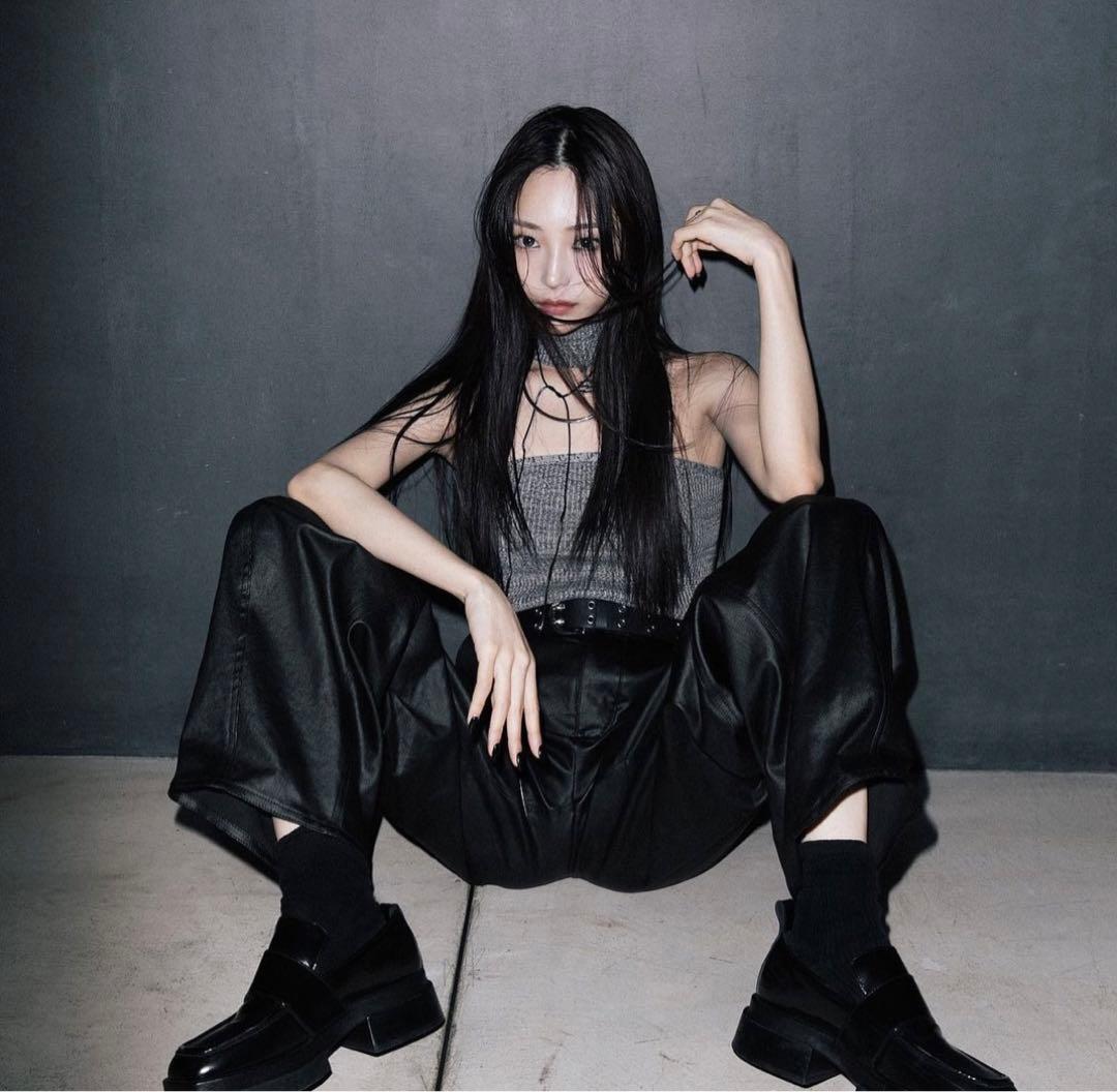 meltthelady parachute pants レザー パンツ