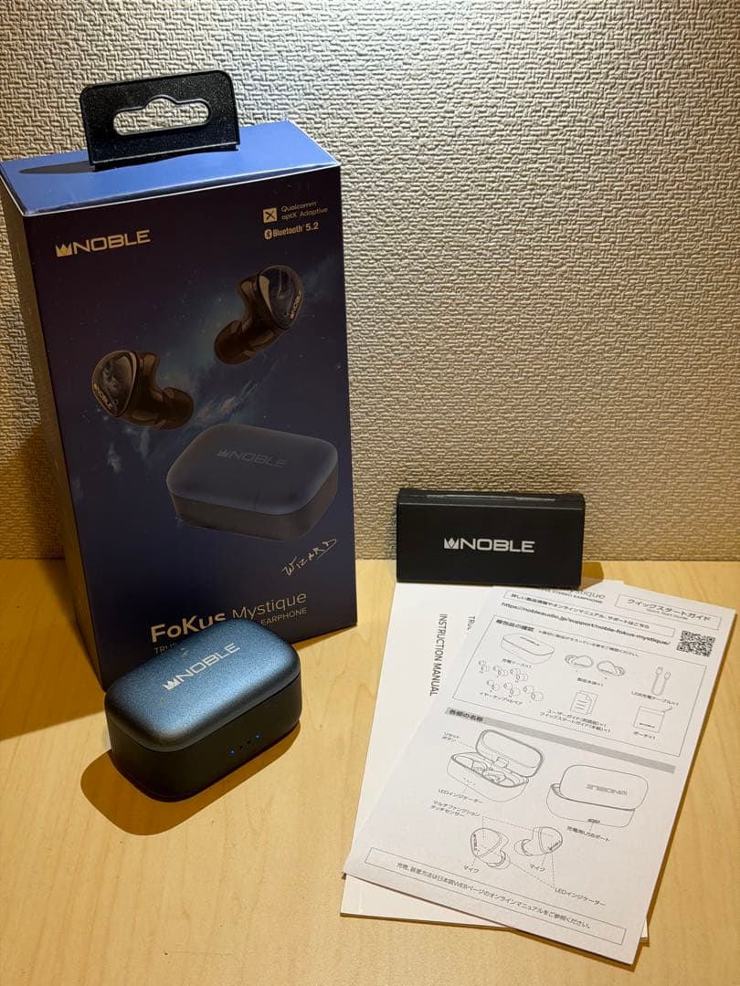 NOBLE FoKus Mystique ワイヤレスイヤホン
