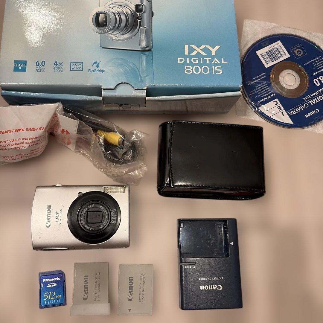 IXY デジタルカメラ　800IS canon シルバー