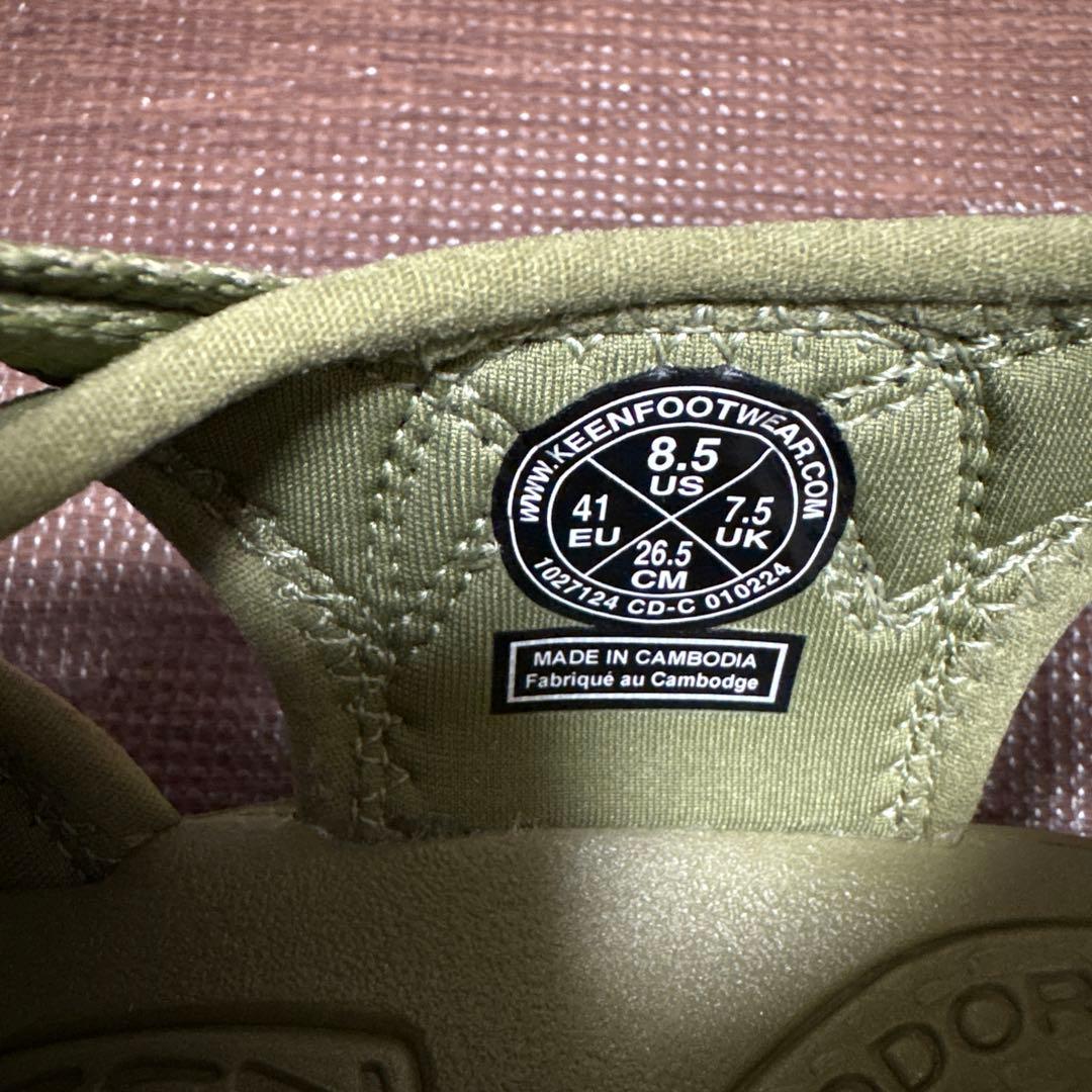 KEEN AMMZ オリーブ色 スポーツサンダル