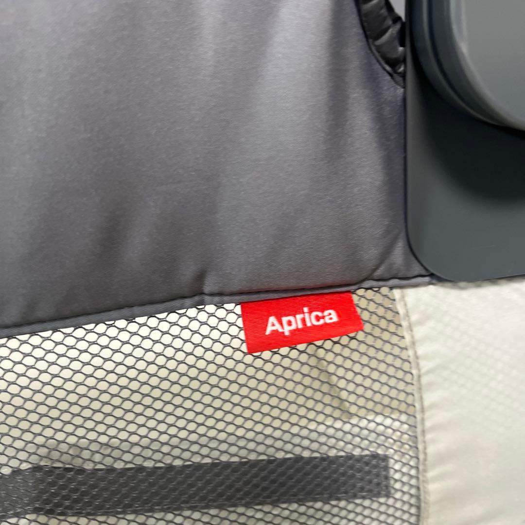 【美品】アップリカ　ココネルエアーAB 折りたたみ式ベビーベッド