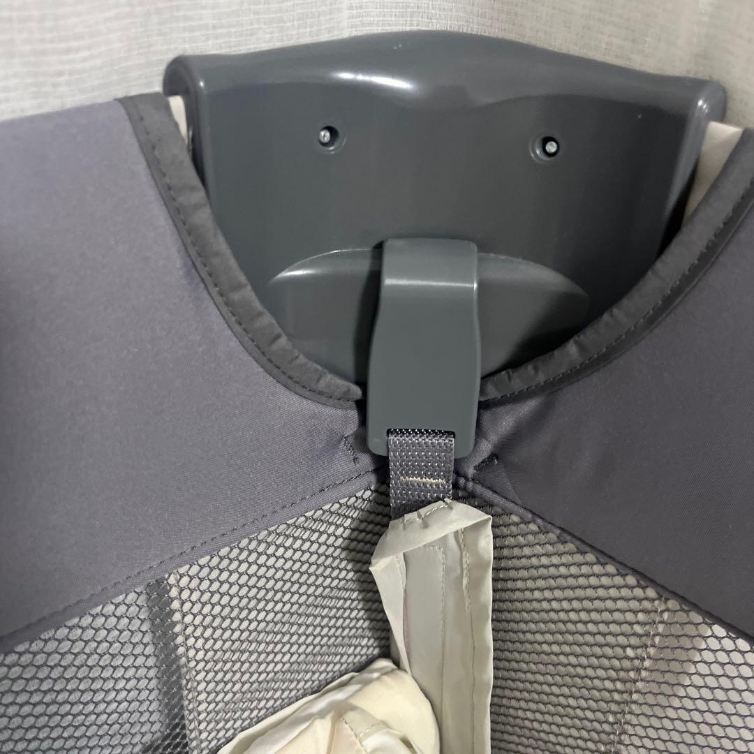 【美品】アップリカ　ココネルエアーAB 折りたたみ式ベビーベッド