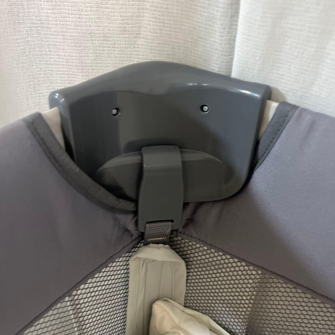 【美品】アップリカ　ココネルエアーAB 折りたたみ式ベビーベッド