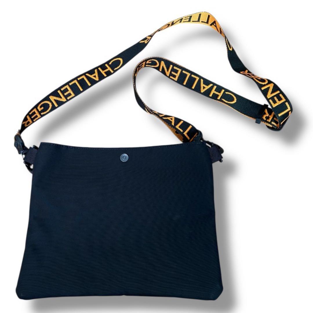 【長瀬智也着用・美品】CHALLENGER サコッシュ 黒 ショルダーバッグ