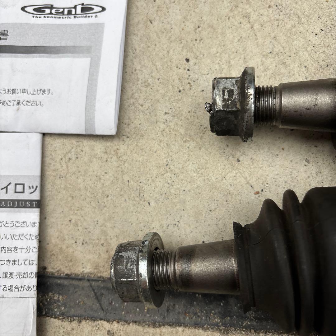 ハイエース　2wd 玄武　RCジョイントpro タイロッドエンド