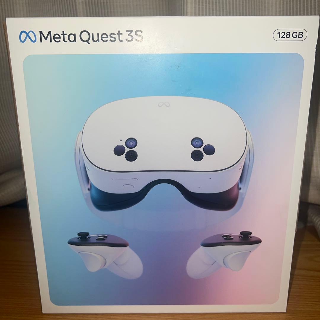 メタクエスト3s 128G ストラップ＆フェイスクッション付き