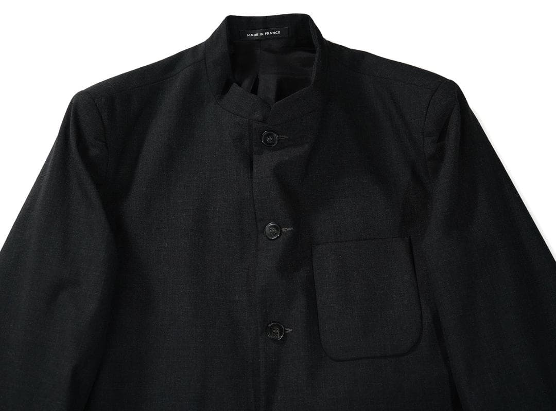 フランス製 agnes b. homme スタンドカラー ジャケット 50