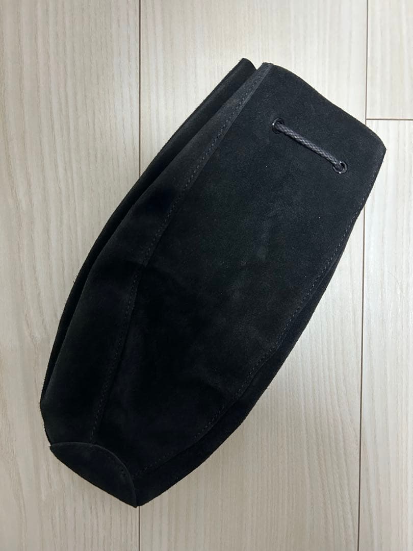 Hender Scheme kinchaku black 新古品　備品完備　巾着