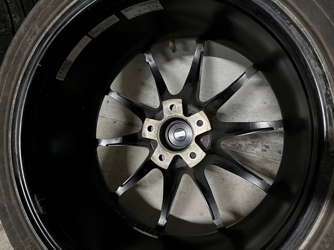 RAYS VR G25 18 x 8.5J ホイールセット