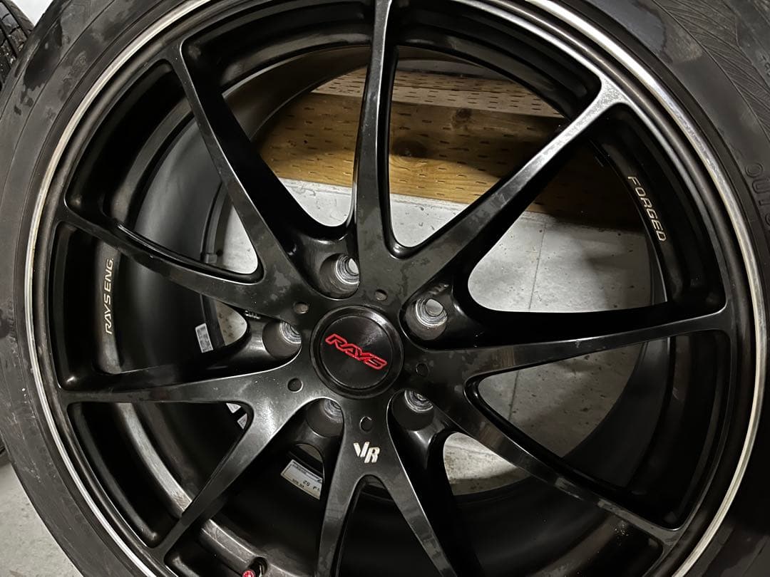 RAYS VR G25 18 x 8.5J ホイールセット